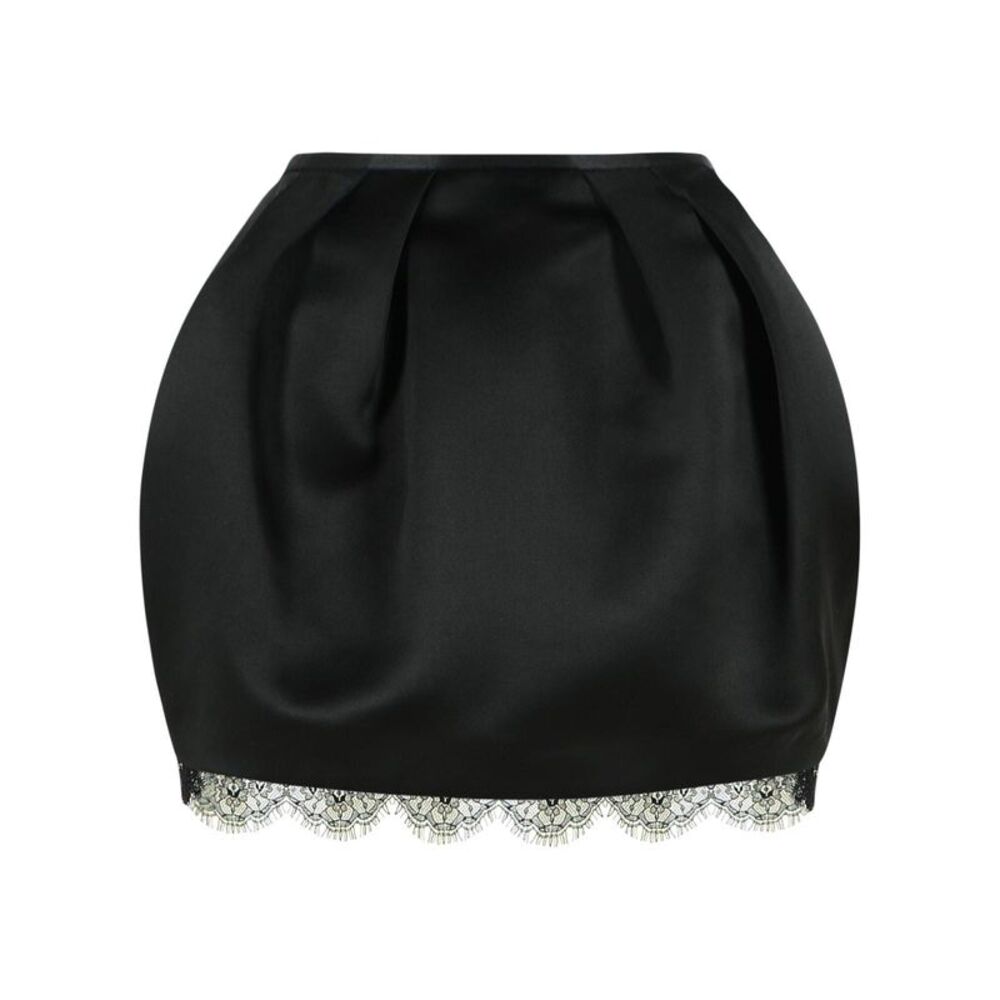 Blumarine Duchesse Skirt In Black Polyester Women